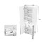 Manhattan Comfort Lee Wardrobe Closet 1.0 in White, 3PK 3-WC001-WH - alternate 5